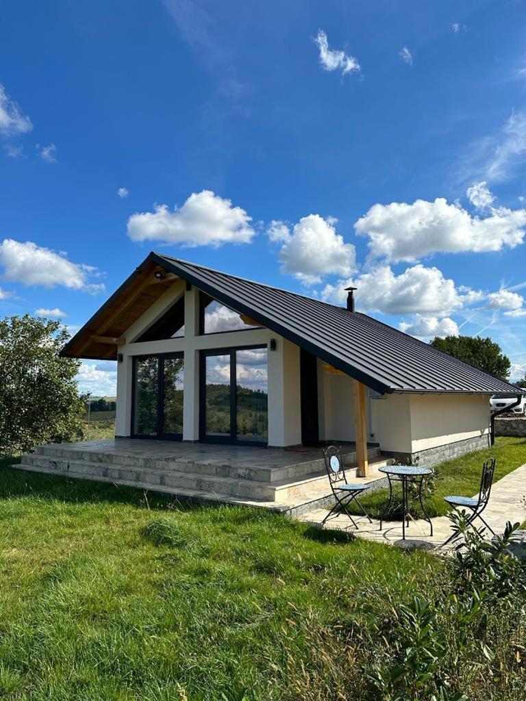 Casa Moderna In Sinteu - Intersectia Intre Modern Si Linistea Naturii Huta Voivozi Экстерьер фото
