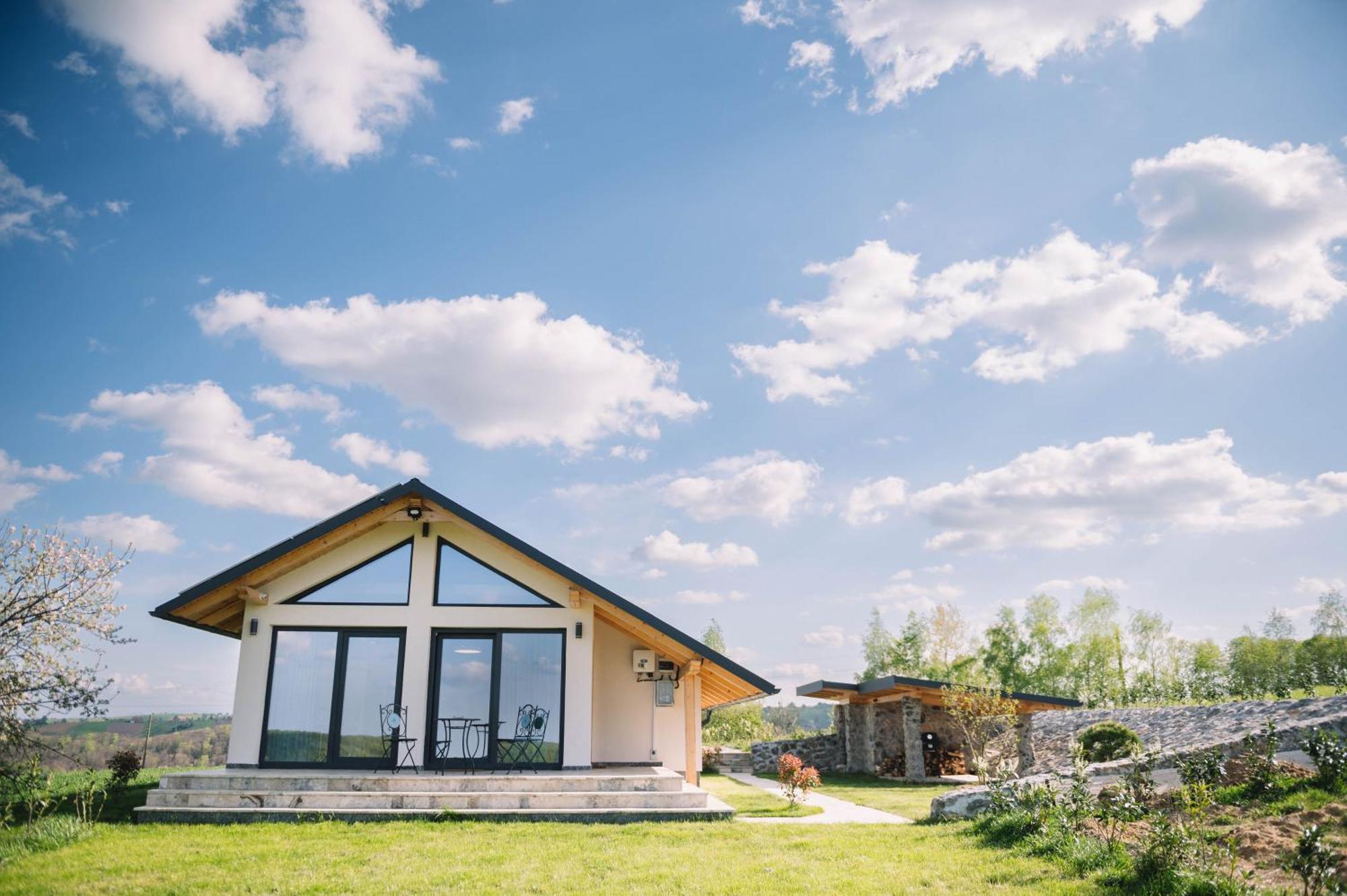 Casa Moderna In Sinteu - Intersectia Intre Modern Si Linistea Naturii Huta Voivozi Экстерьер фото