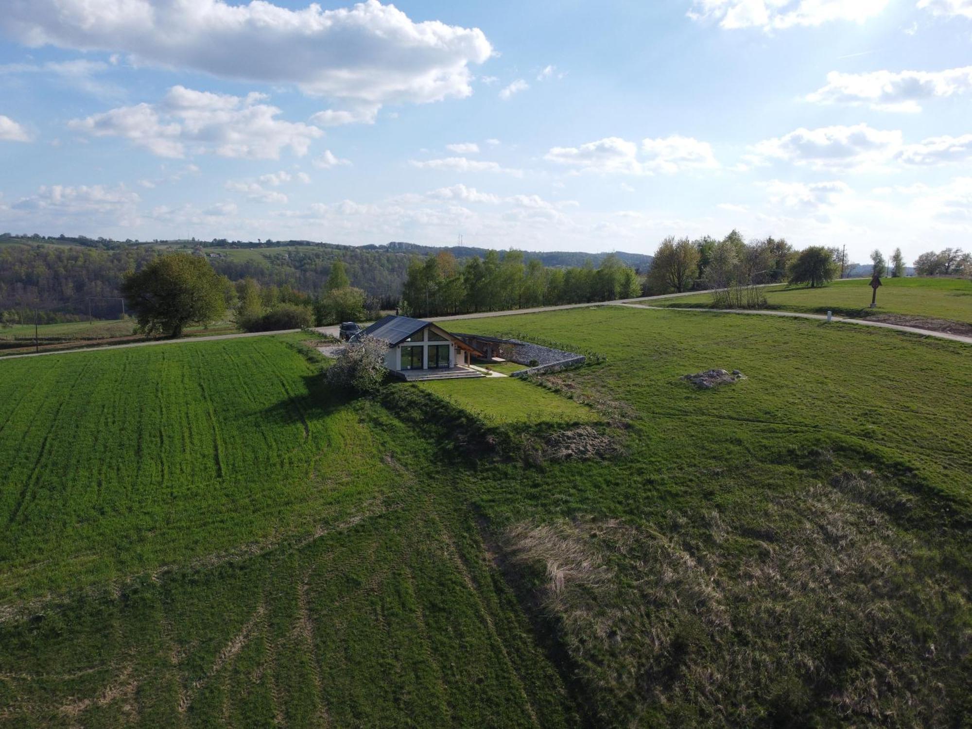 Casa Moderna In Sinteu - Intersectia Intre Modern Si Linistea Naturii Huta Voivozi Экстерьер фото